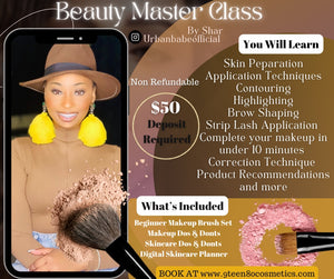 Beauty Master Class- Group of 4